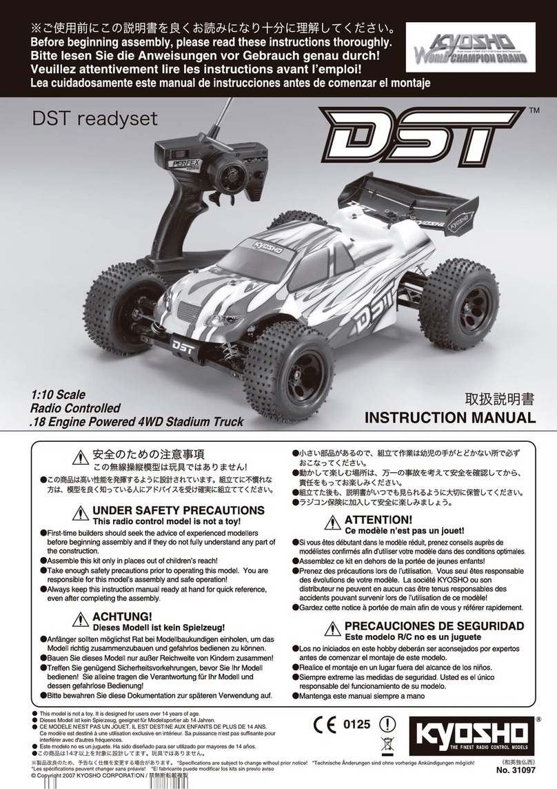 Kyosho DST User manual