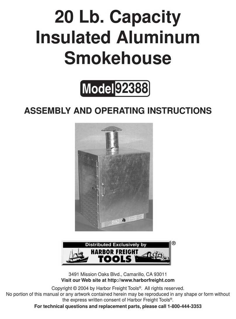 Harbor Freight Tools 92388 Assembly and operating instructions Harbor Freight Tools 92388 Assembly and operating instructions