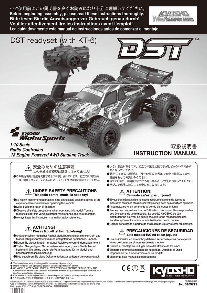 Kyosho DST Readyset instruction manual