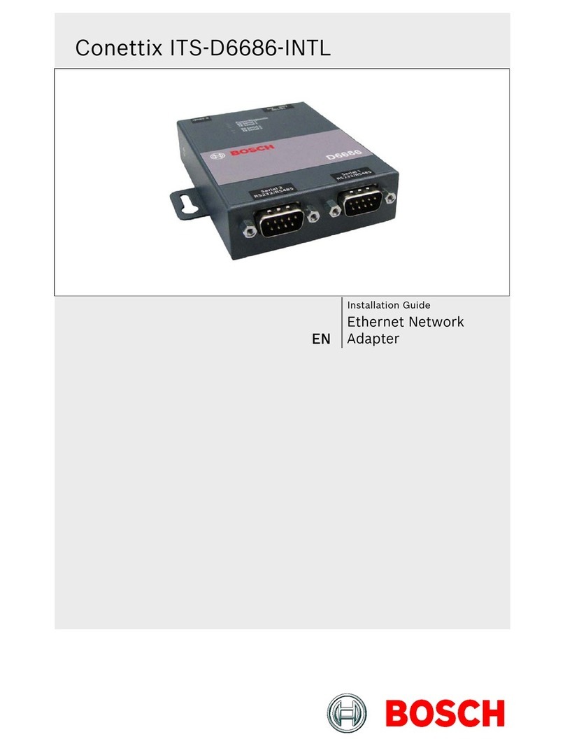 Bosch Conettix ITS-D6686-INTL installation guide
