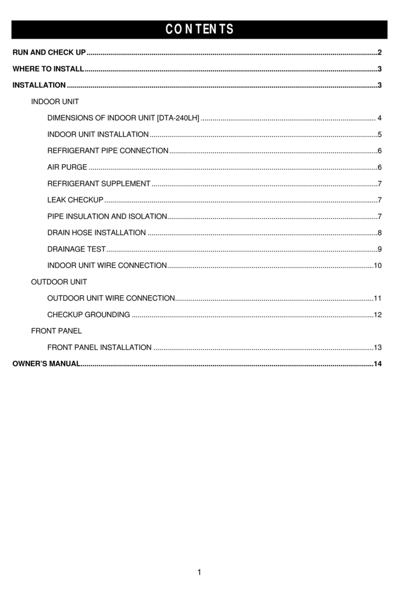 Daewoo DTA-240LH Installation instructions
