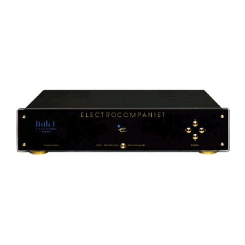 ELECTROCOMPANIET EC 4.9 owner's manual