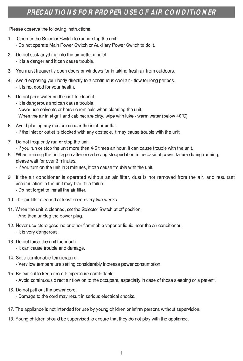 Daewoo DWA-180C User manual