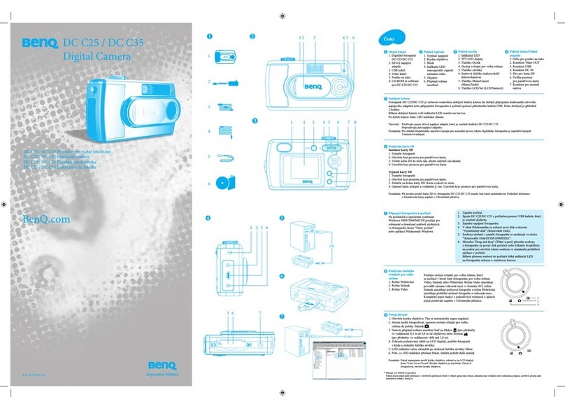 BenQ DC C25 User manual