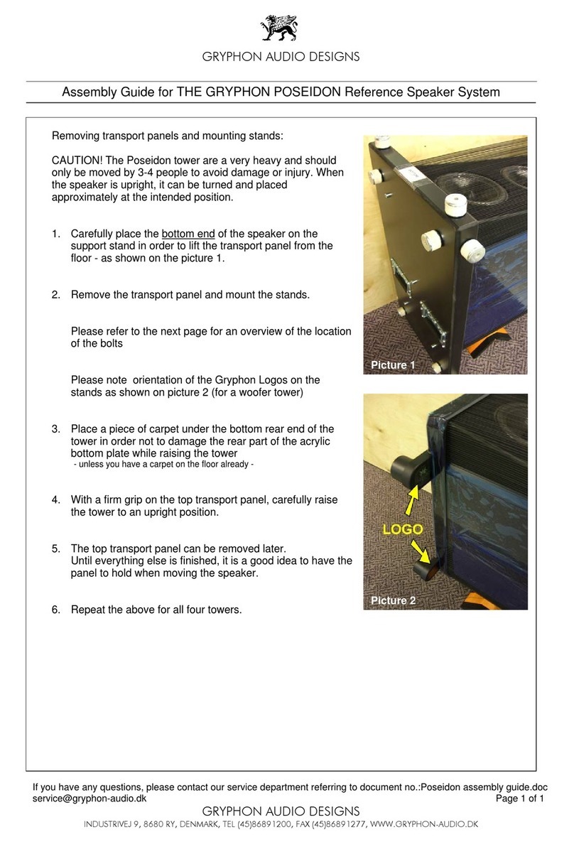 Gryphon M6X40 User manual