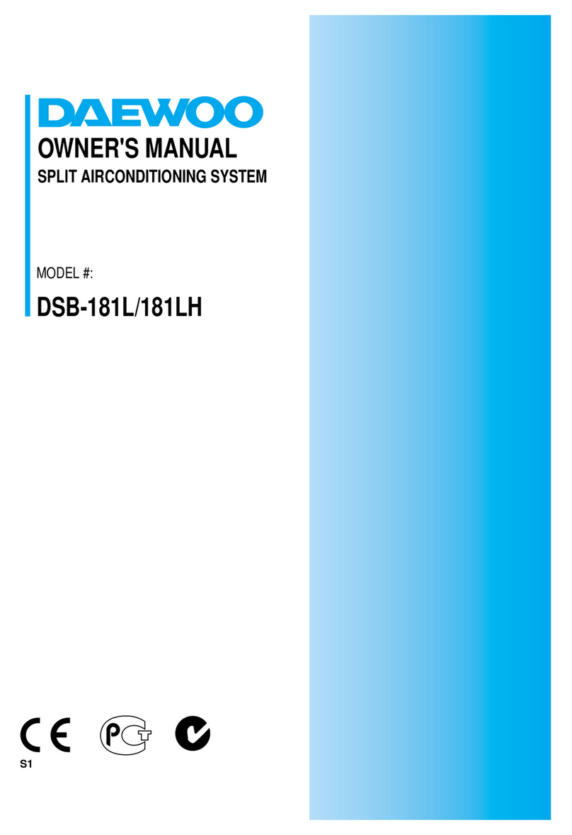 Daewoo DSB-181L owner's manual