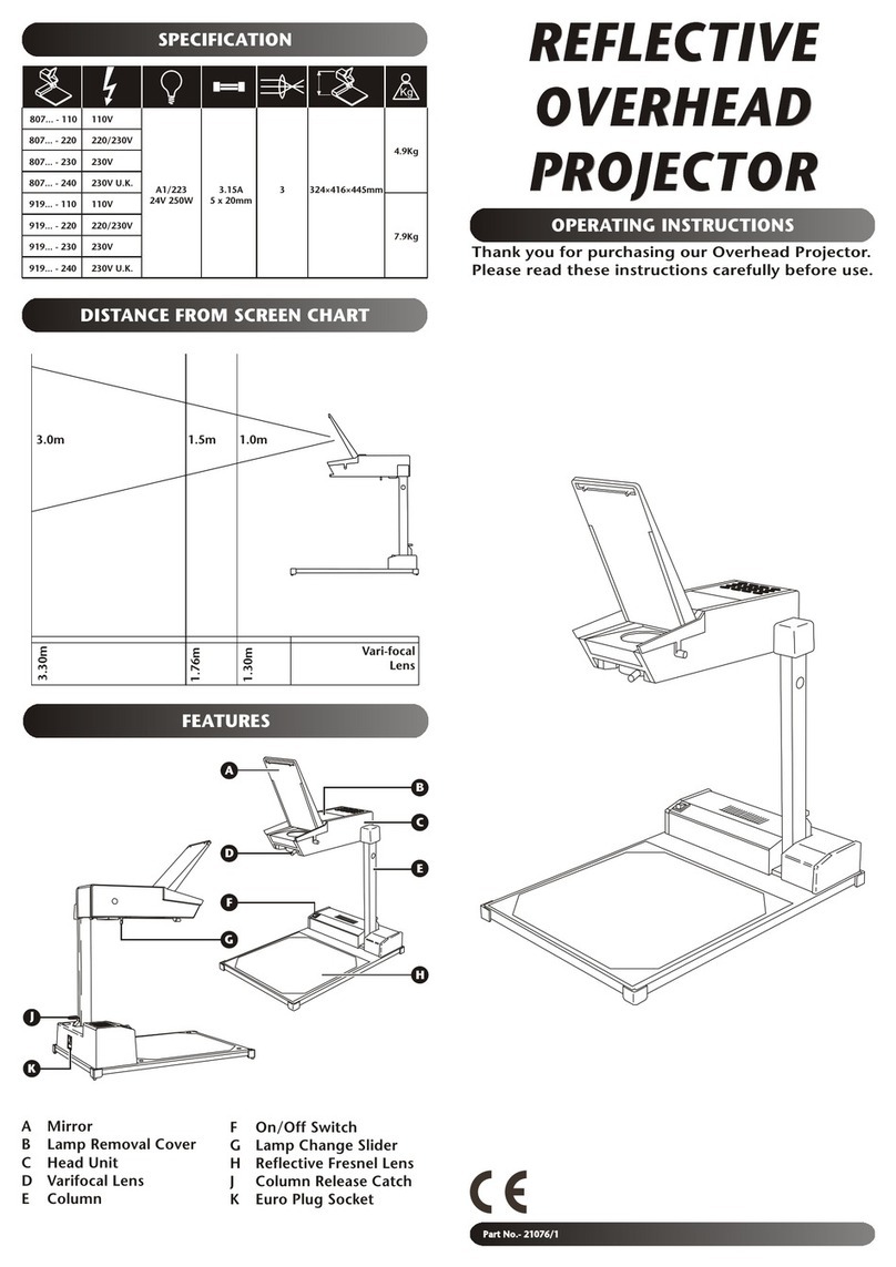 Acco Europe 21076/1 operating instructions