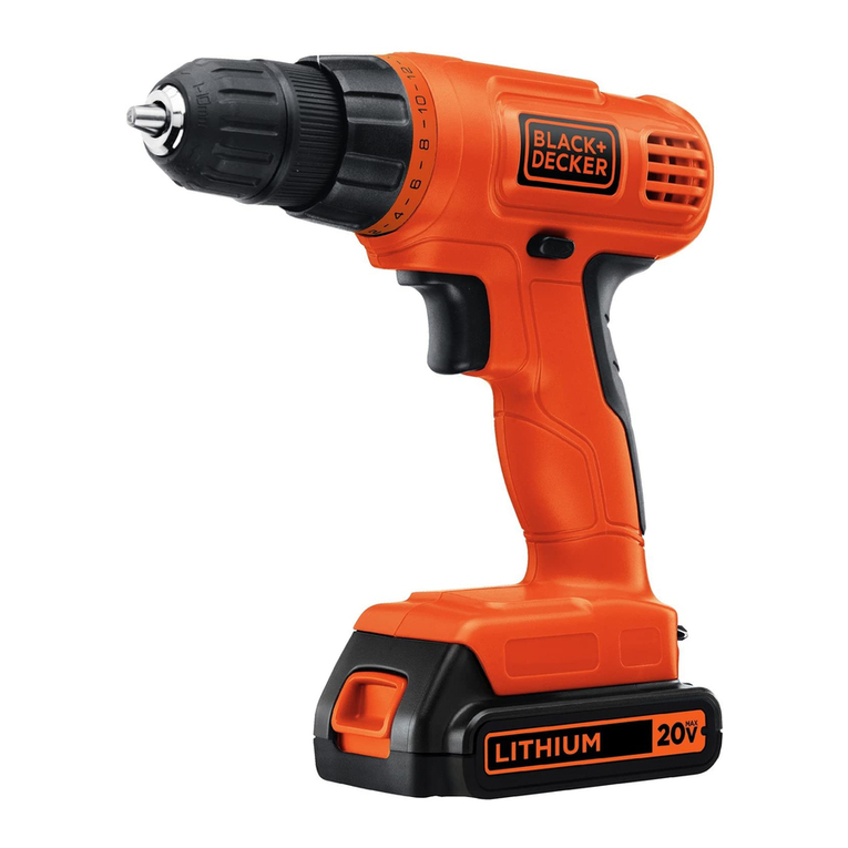 Black & Decker LDX120 instruction manual