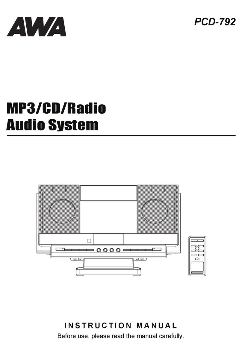 AWA PCD-792 instruction manual