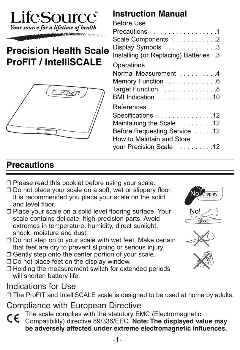 LifeSource UC-321 instruction manual