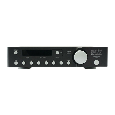 Mark Levinson 38S User manual