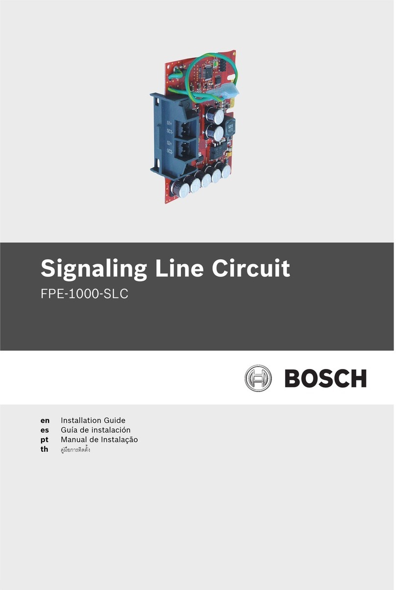 Bosch FPE-1000-SLC installation guide