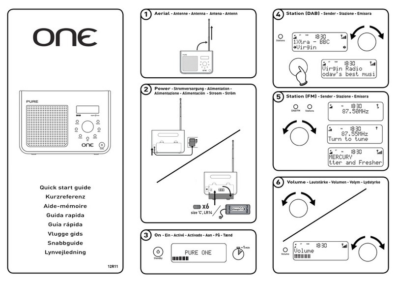 PURE One quick start guide