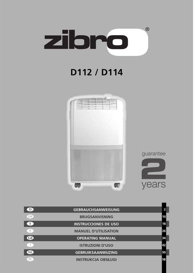 Zibro D 112 User manual