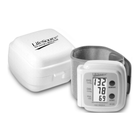 A&D LifeSource UB-328 Manual