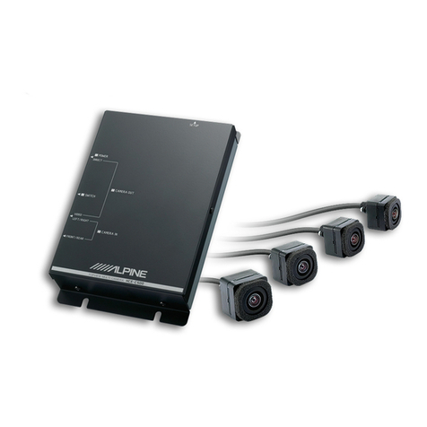 Alpine TOPVIEW HCE-C500 User manual