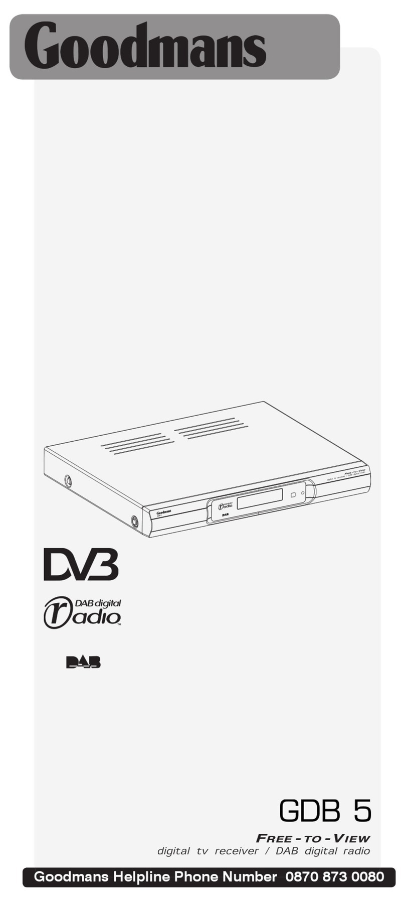 Goodmans GDB5 introduction