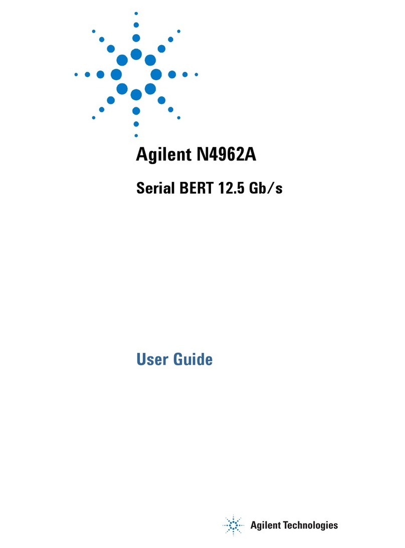 Agilent Technologies N4962A User manual