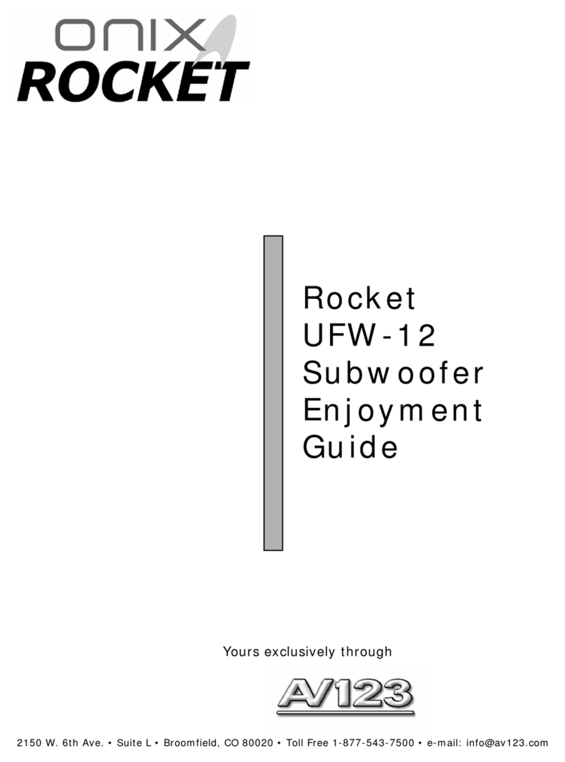 Onix Rocket UFW-12 Enjoyment guide