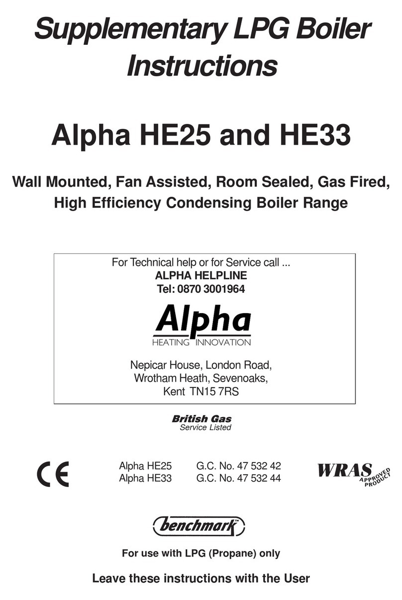Alpha Alpha HE25 instructions Alpha Alpha HE25 instructions