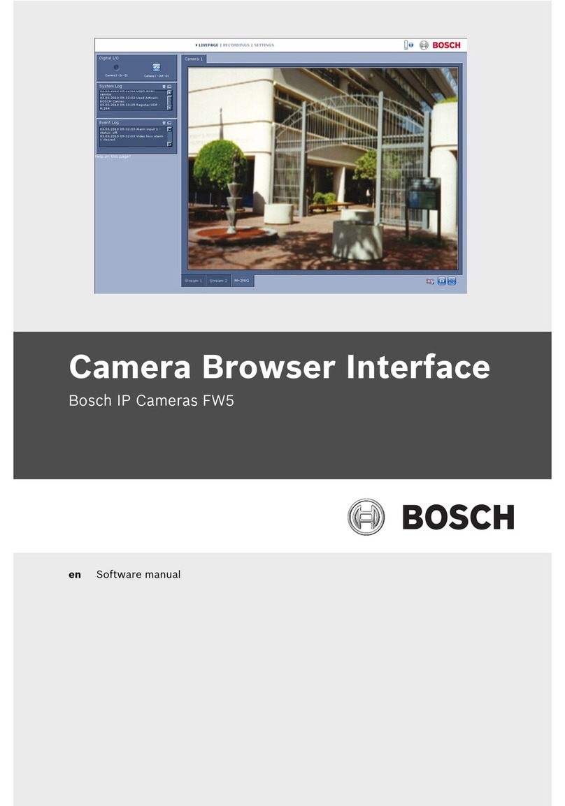 Bosch FW5 Mounting instructions