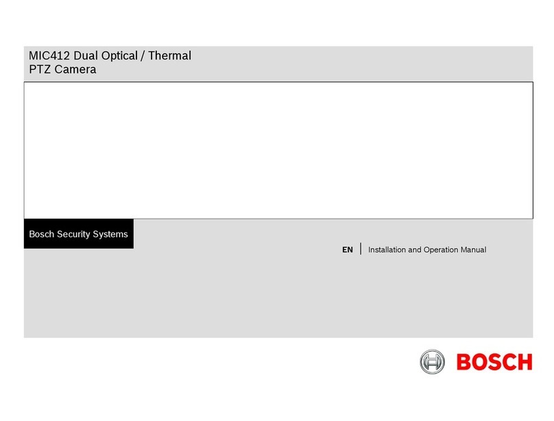 Bosch MIC412 User manual Bosch MIC412 User manual
