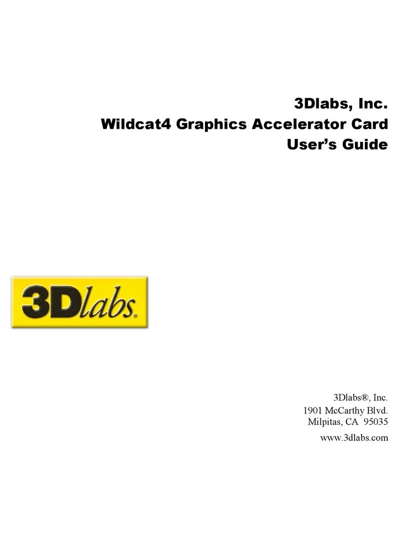 3Dlabs Wildcat4 User manual 3Dlabs Wildcat4 User manual
