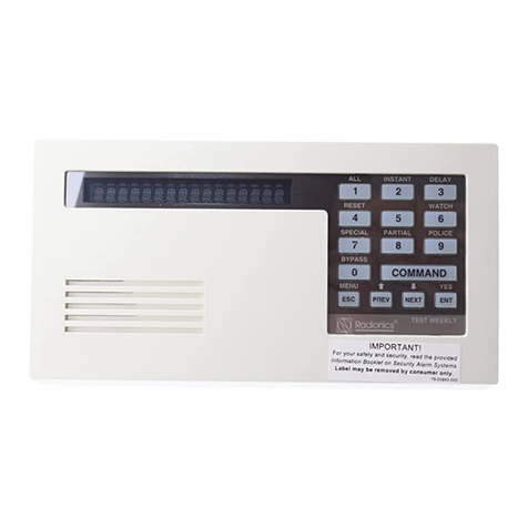 Bosch D1255/D1255B Installation insructions