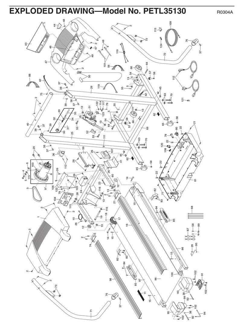 Pro-Form PETL35130 User manual