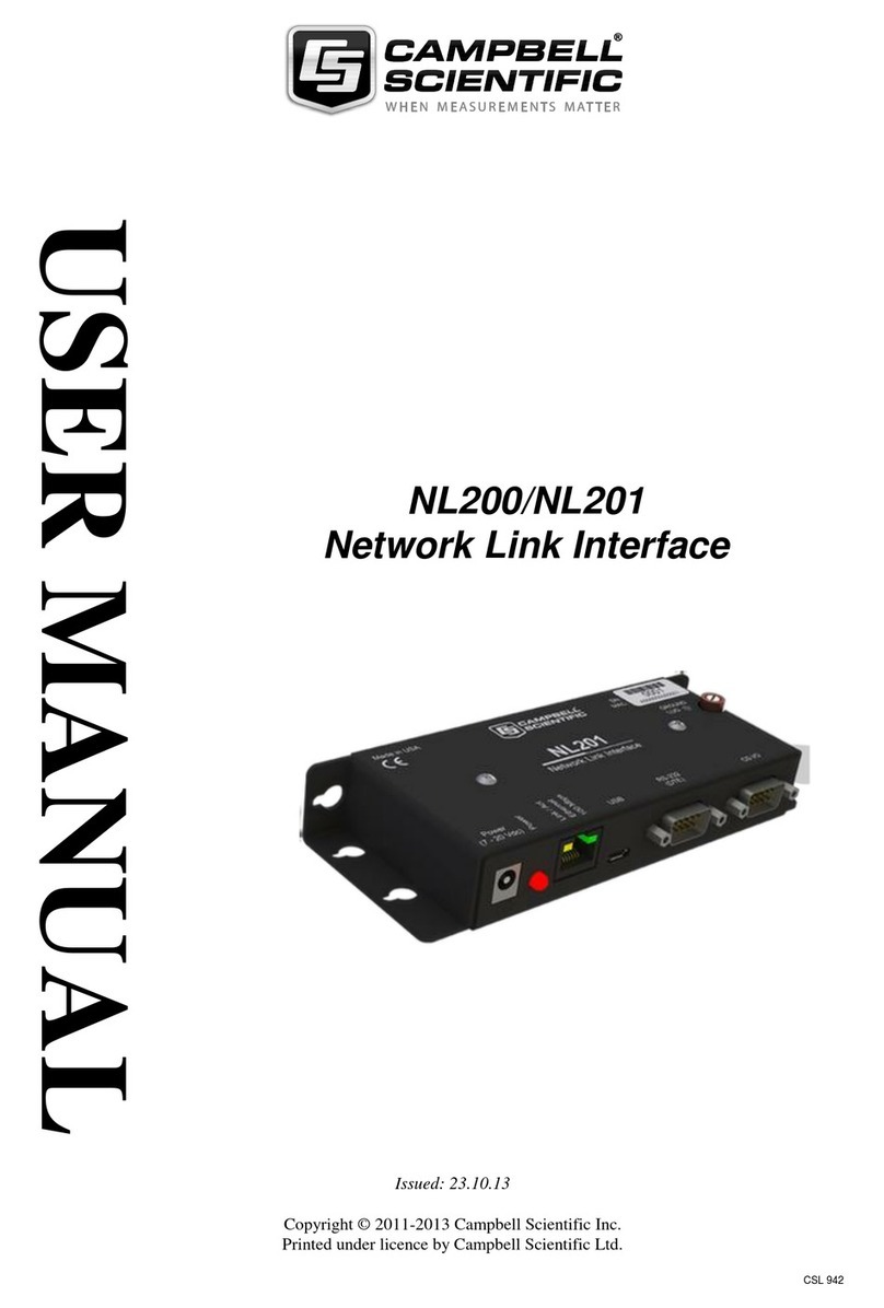 Campbell NL200 user manual