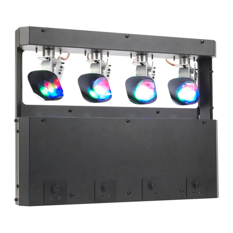 American DJ Quad Scan LED User manual