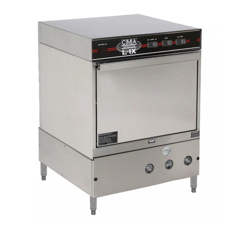 CMA Dishmachines L-1X User manual CMA Dishmachines L-1X User manual