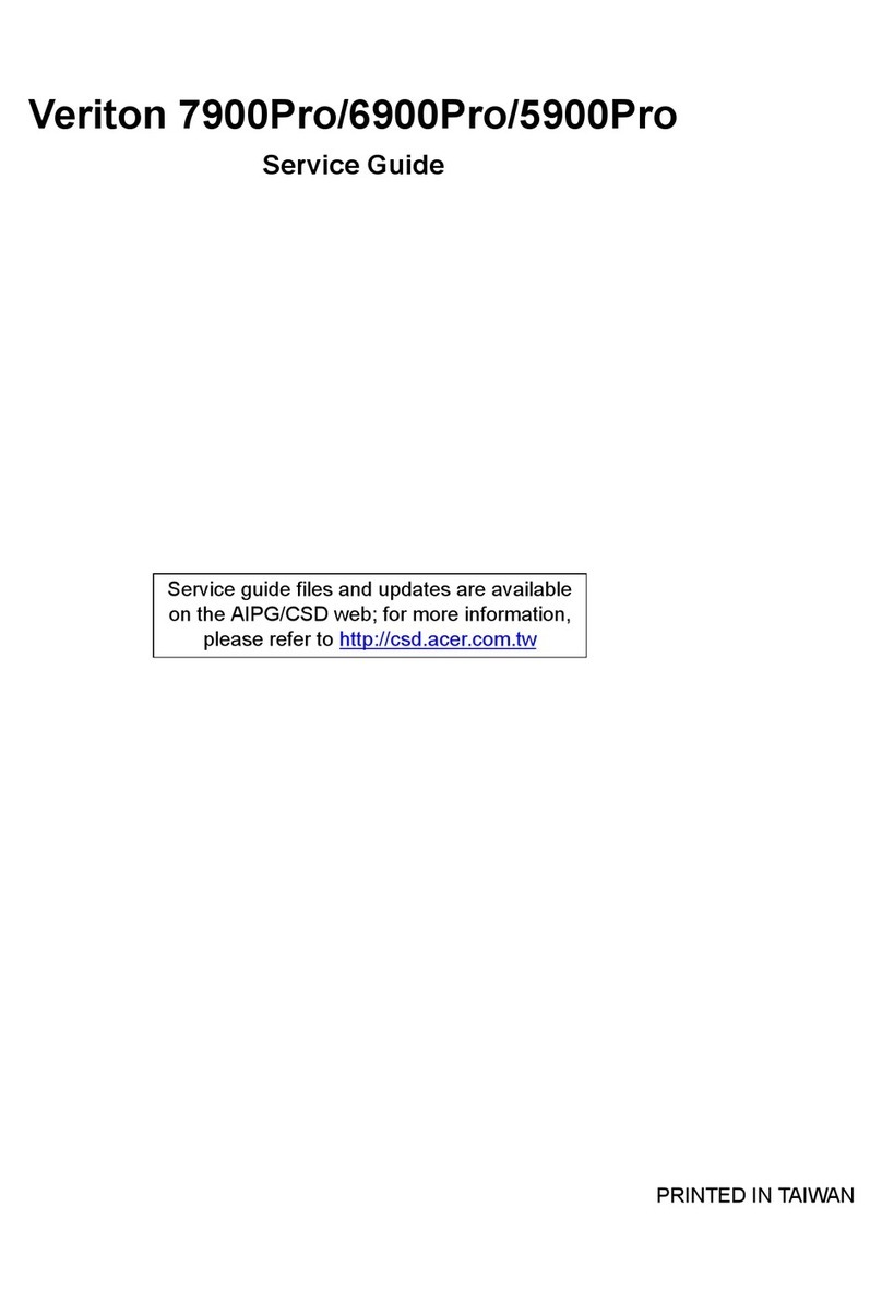 Acer Veriton 7900Pro User manual