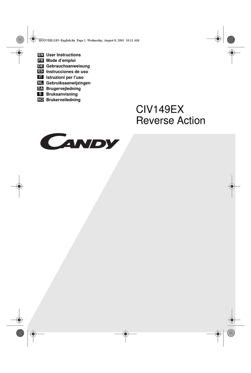 Candy CIV149EX User manual