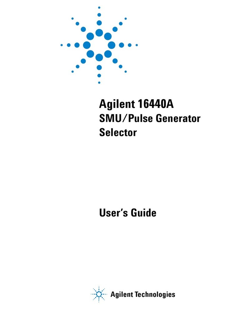 Agilent Technologies 16440A user guide
