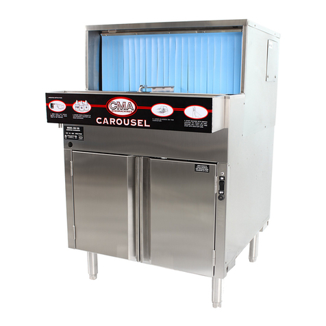 CMA Dishmachines MODEL GL-C owner's manual