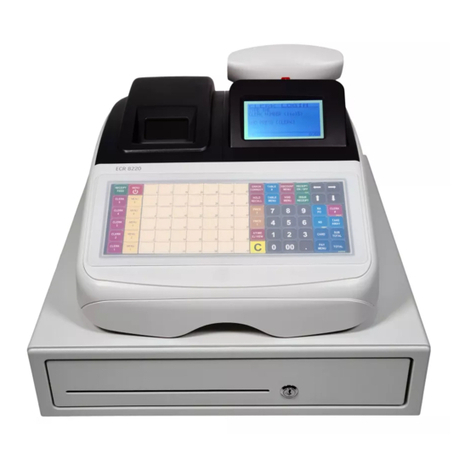 Olivetti ECR 6920 F User manual