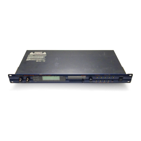 Roland SRQ-4015 User manual Roland SRQ-4015 User manual