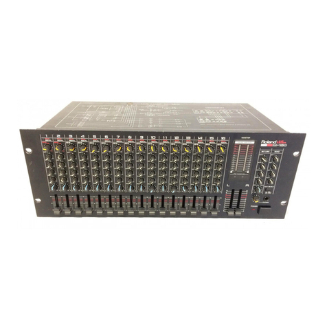 Roland M-160 User manual