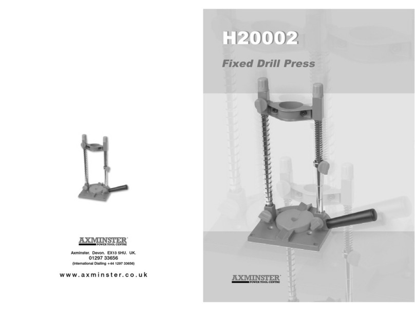 Axminster H20002 User manual