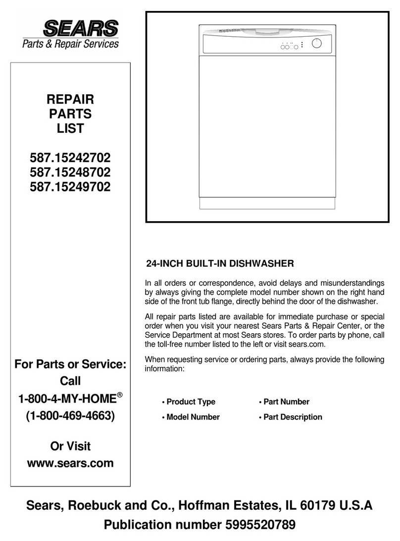 Electrolux 587.15242702 Repair parts list