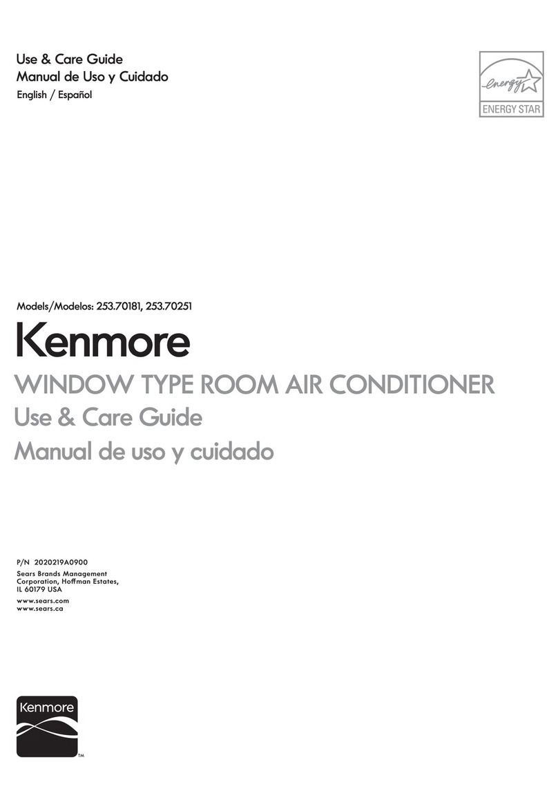 Kenmore 253.70181 User manual