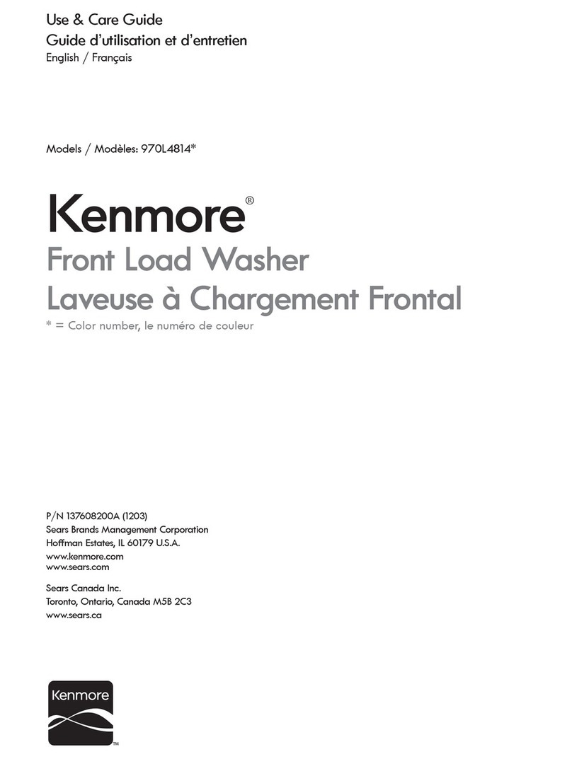Kenmore 970L4814 Series Use & care guide