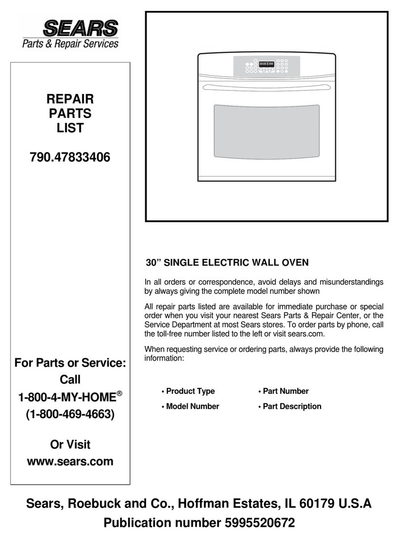 Electrolux 790.47833406 Repair parts list
