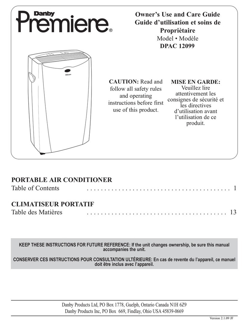 premiere Premiere DPAC 12099 Assembly instructions