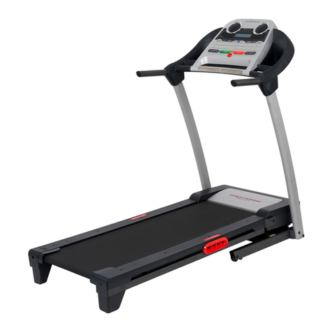 Pro-Form 500 Zlt Treadmill Setup guide