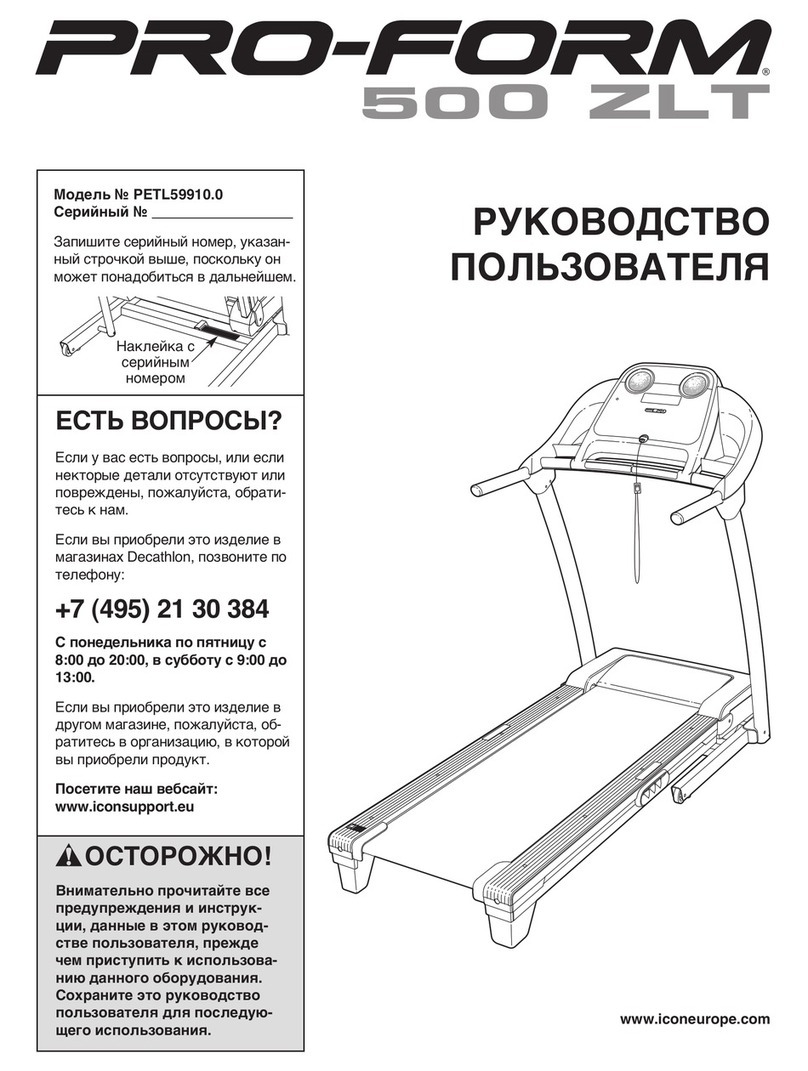 Pro-Form 500 Zlt Treadmill 