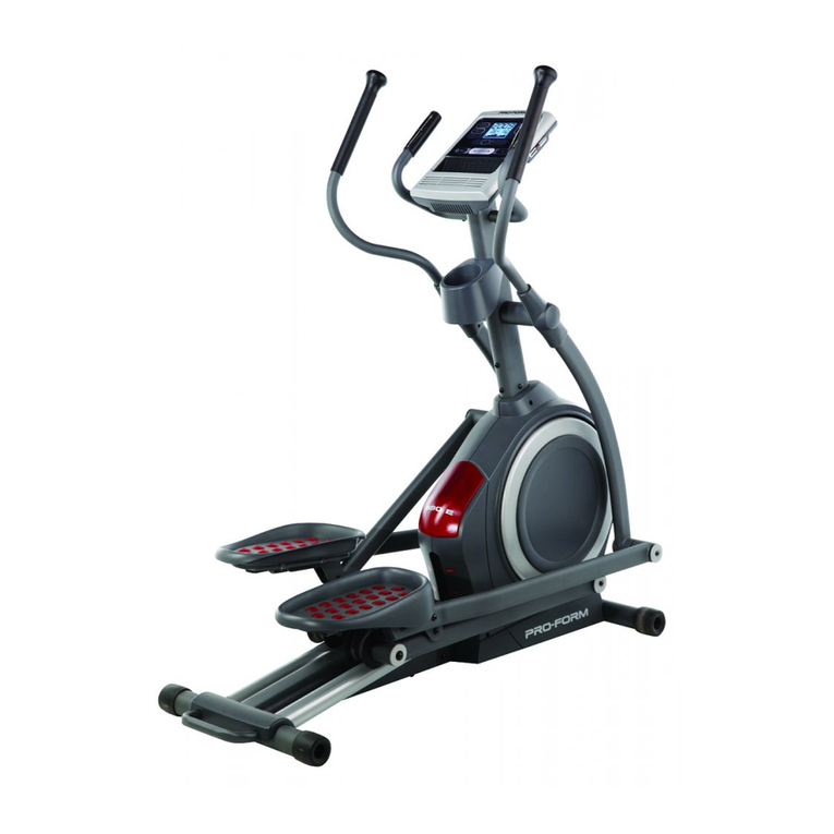 Pro-Form 505 Zle Elliptical User manual