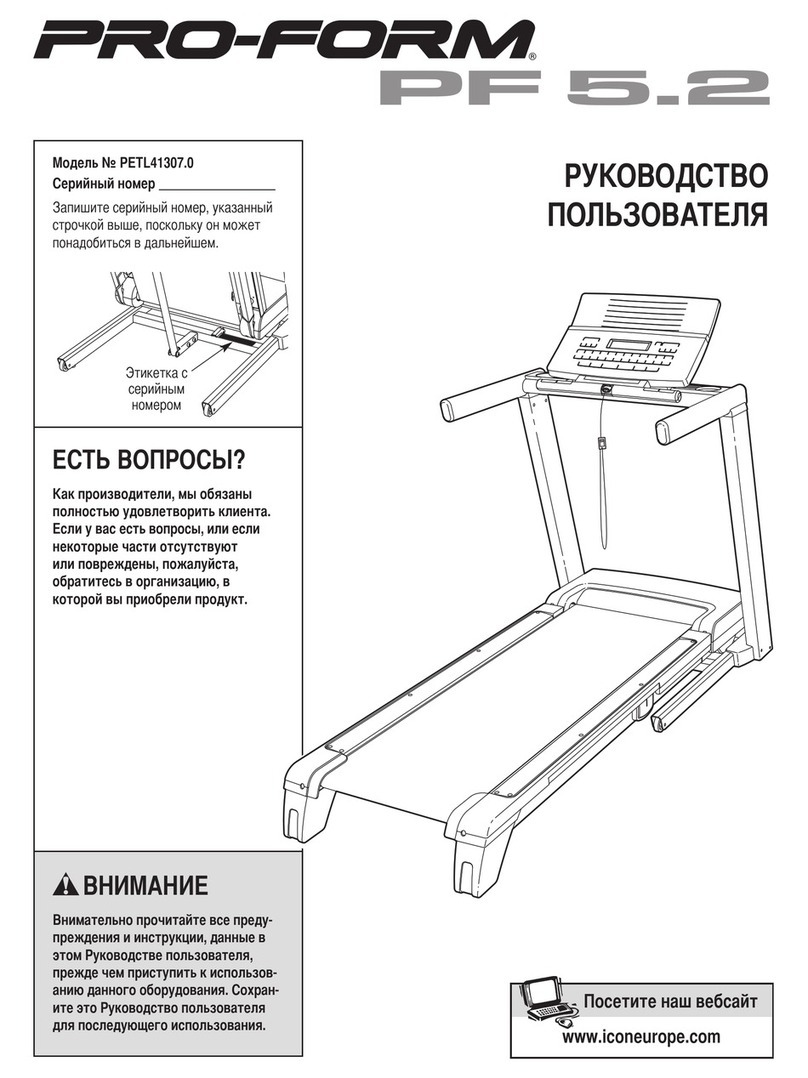 Pro-Form 5.2 Treadmill 