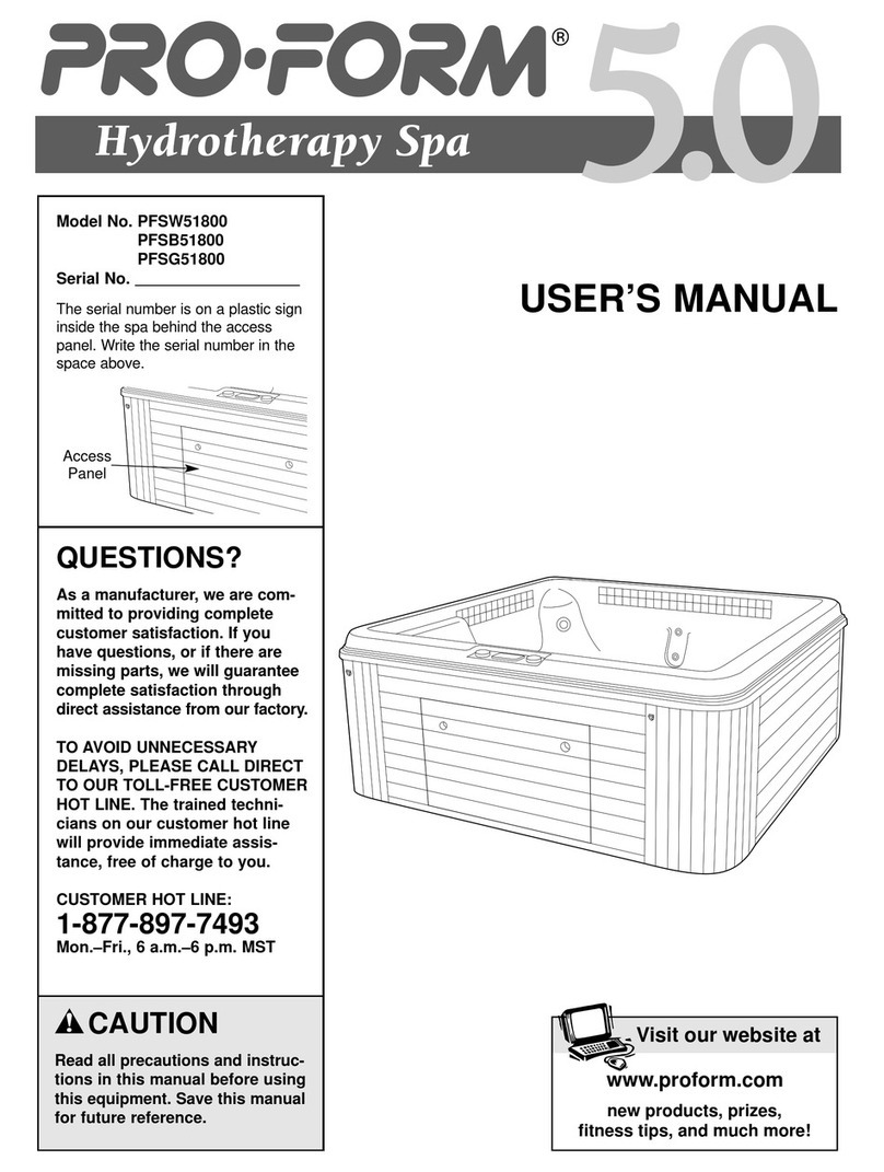 Pro-Form 5.0 White Centrex User manual